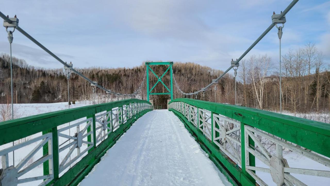 Condo-Chalet De La Vallee D'Edouard LʼAnse-Saint-Jean Exteriér fotografie